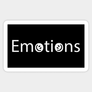 Emotions artistic fun design Sticker